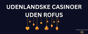 Udenlandske Casino Sider Oplev Spiloplevelser Uden Grænser